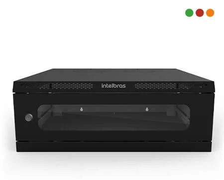 Rack 1U con Llave Blanco
